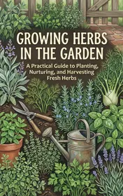 Omslag van Growing Herbs in the Garden