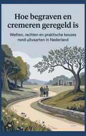 Omslag van Hoe begraven en cremeren geregeld is