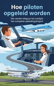 Omslag van Hoe piloten opgeleid worden