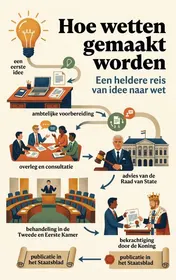 Omslag van Hoe wetten gemaakt worden
