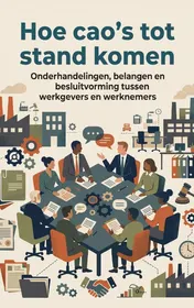 Omslag van Hoe cao's tot stand komen