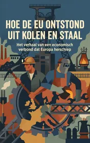 Omslag van Hoe de EU ontstond uit kolen en staal