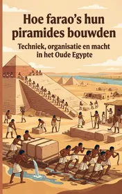 Omslag van Hoe farao's hun piramides bouwden