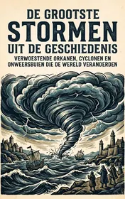 Omslag van De grootste stormen uit de geschiedenis