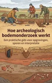 Omslag van Hoe archeologisch bodemonderzoek werkt