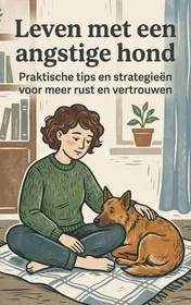 Omslag van Leven met een angstige hond