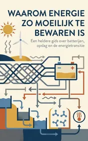 Omslag van Waarom energie zo moeilijk te bewaren is