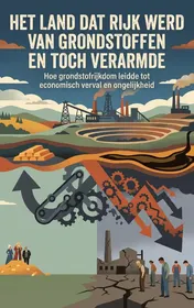 Omslag van Het land dat rijk werd van grondstoffen en toch verarmde