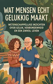 Omslag van Wat mensen echt gelukkig maakt