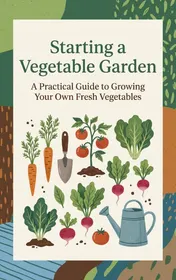 Omslag van Starting a Vegetable Garden