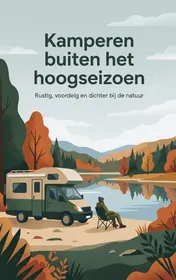 Omslag van Kamperen buiten het hoogseizoen