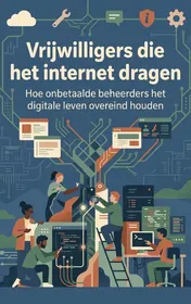 Omslag van Vrijwilligers die het internet dragen