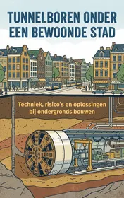 Omslag van Tunnelboren onder een bewoonde stad