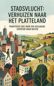 Omslag van Stadsvlucht: verhuizen naar het platteland