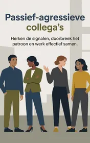 Omslag van Passief-agressieve collega's