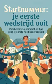 Omslag van Startnummer: je eerste wedstrijd ooit