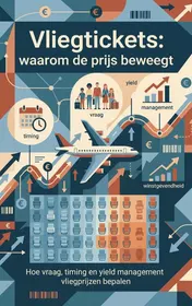 Omslag van Vliegtickets: waarom de prijs beweegt