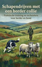 Omslag van Schapendrijven met een border collie