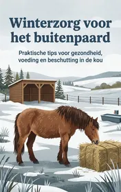 Omslag van Winterzorg voor het buitenpaard