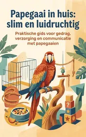 Omslag van Papegaai in huis: slim en luidruchtig