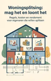 Omslag van Woningsplitsing: mag het en loont het
