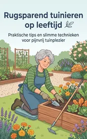 Omslag van Rugsparend tuinieren op leeftijd