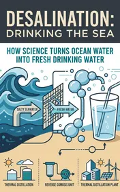 Omslag van Desalination: Drinking the Sea