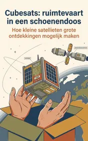 Omslag van Cubesats: ruimtevaart in een schoenendoos