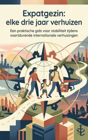 Omslag van Expatgezin: elke drie jaar verhuizen