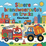 Omslag van Stoere brandweerauto's en trucks