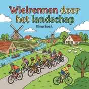 Omslag van Wielrennen door het landschap