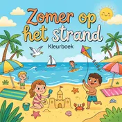 Omslag van Zomer op het strand