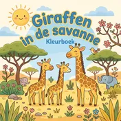 Omslag van Giraffen in de savanne