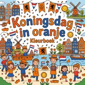 Omslag van Koningsdag in oranje