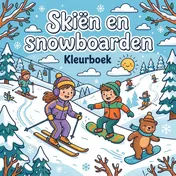 Omslag van Skiën en snowboarden