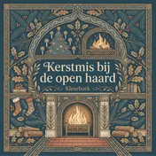 Omslag van Kerstmis bij de open haard