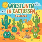 Omslag van Woestijnen en cactussen