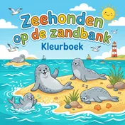 Omslag van Zeehonden op de zandbank