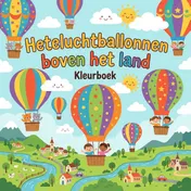 Omslag van Heteluchtballonnen boven het land