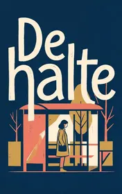Omslag van De halte
