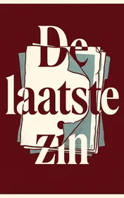 Omslag van De laatste zin