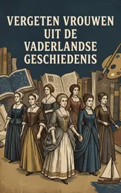 Omslag van Vergeten Vrouwen uit de Vaderlandse Geschiedenis