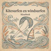Omslag van Kitesurfen en windsurfen