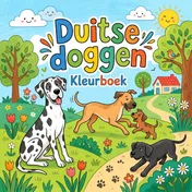 Omslag van Duitse doggen