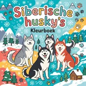 Omslag van Siberische husky's