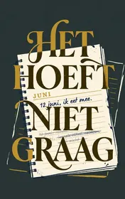 Omslag van Het hoeft niet graag