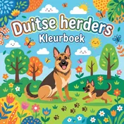 Omslag van Duitse herders