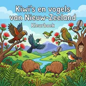 Omslag van Kiwi's en vogels van Nieuw-Zeeland