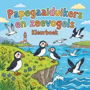 Omslag van Papegaaiduikers en zeevogels