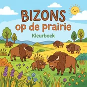 Omslag van Bizons op de prairie